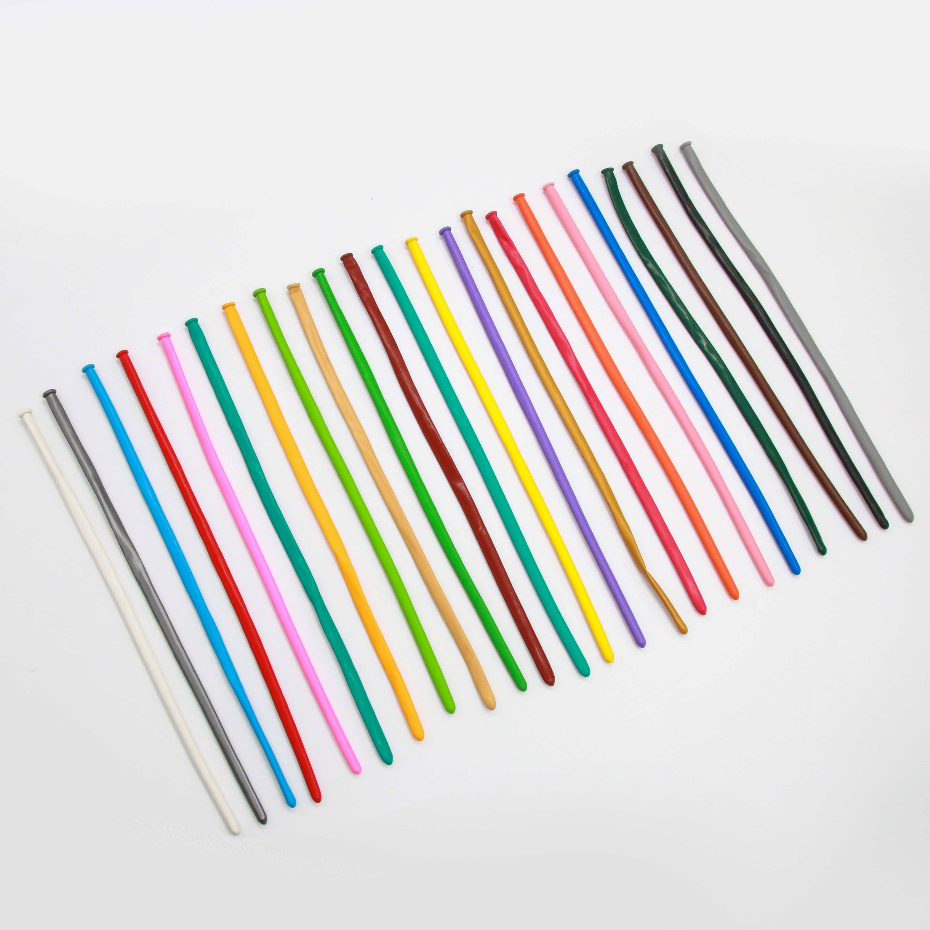 Solid color light color balloon multi-color mixed balloon strip latex balloon party decorations party balloon 2 thumbnail