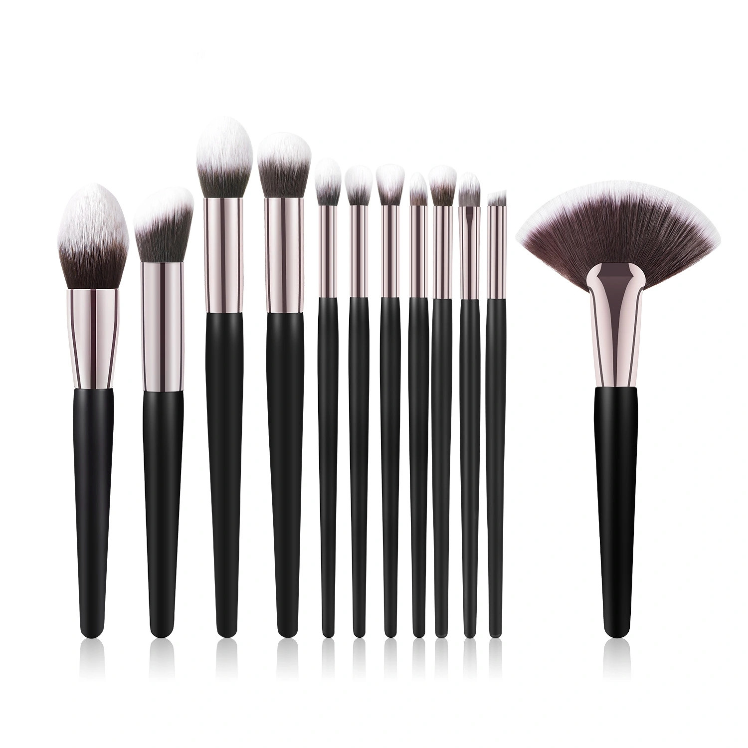 12 makeup brush set makeup tools Eye shadow brush foundation brush beauty makeup tools factory