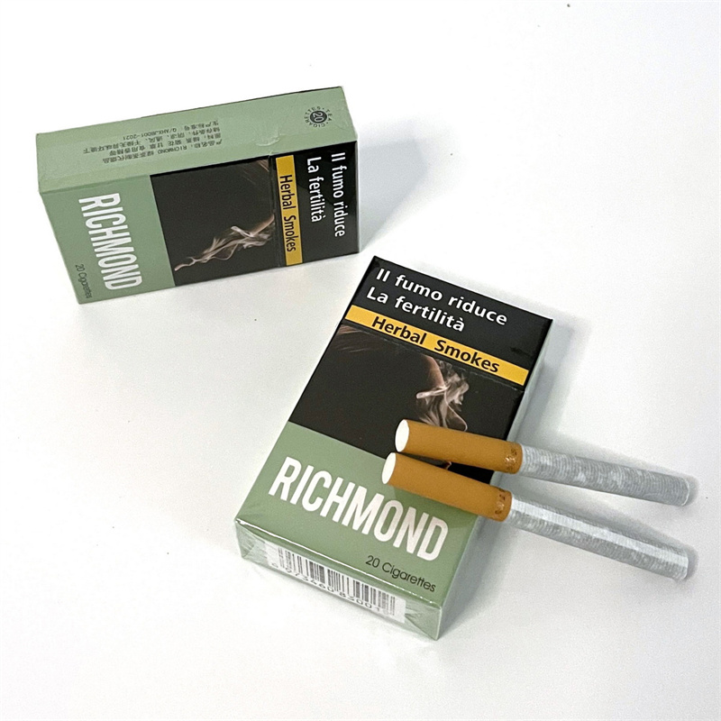 RICHMOND健康茶制替烟品不含尼古丁代烟品 通用茶烟包邮薄荷口味详情3