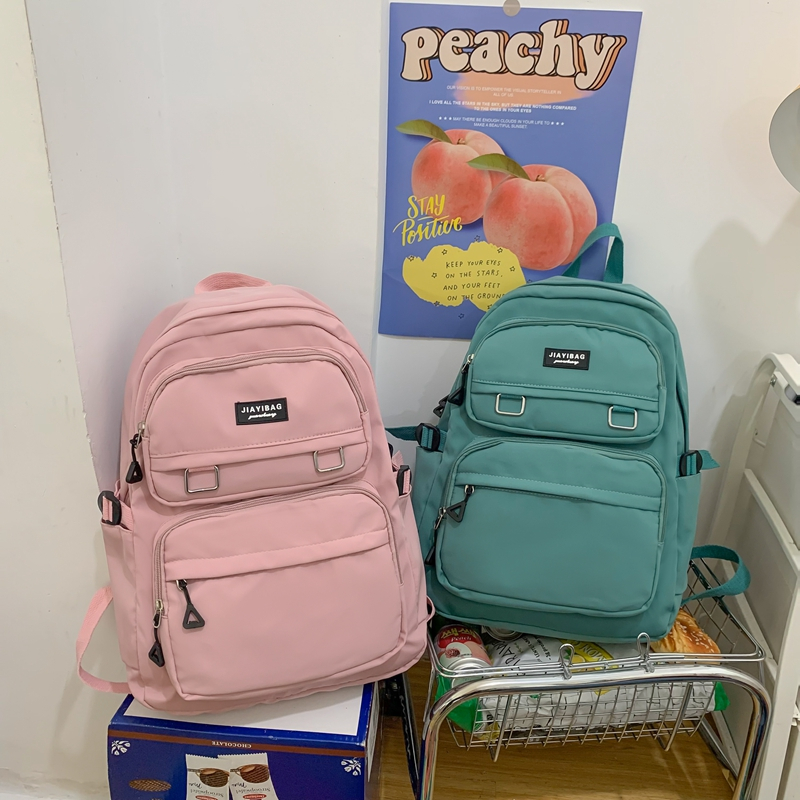 Backpack INS Nylon cloth School bags SchoolBags Backpack Large quantity discount Wholesale customization welcome consulting, ordering! details Picture