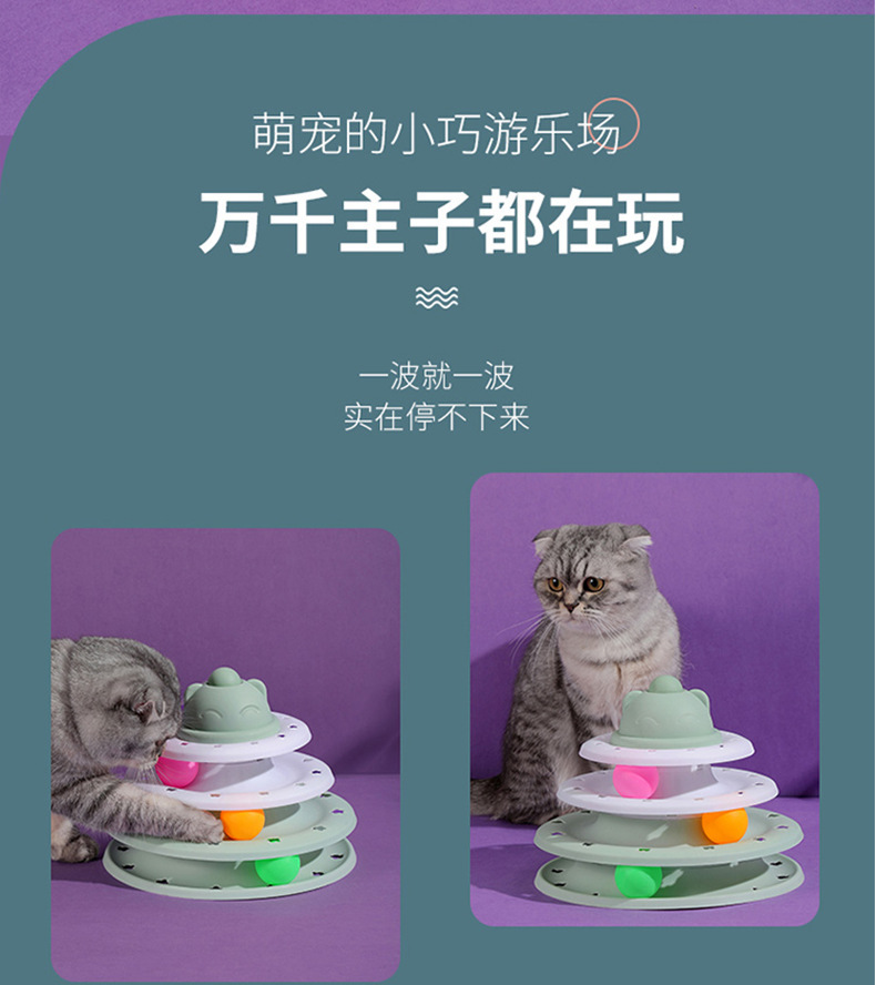 Новая четырёхслойная карусельная карусельная компоновка, которая снижает самолюбие в кошачьей голове pic 7