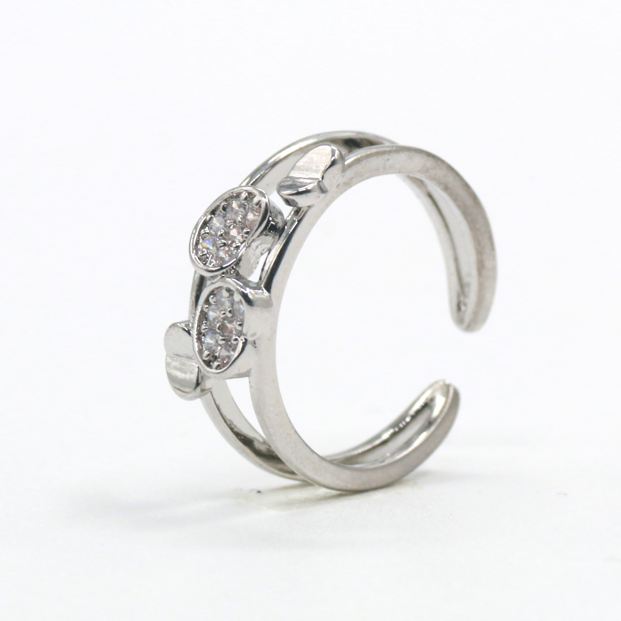 Copper zircon ring 8 thumbnail