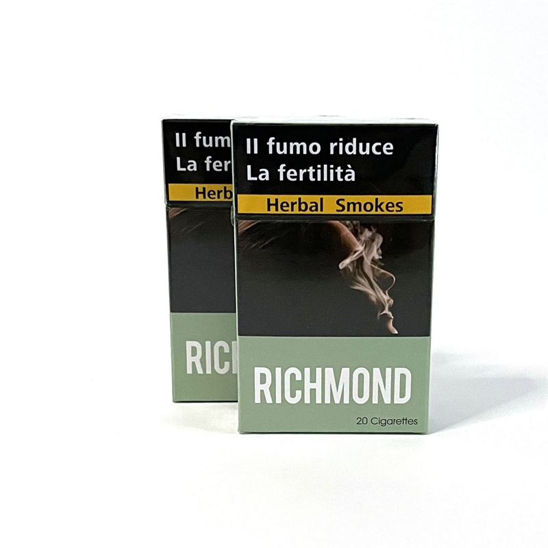 RICHMOND健康茶制替烟品不含尼古丁代烟品 通用茶烟包邮薄荷口味详情5