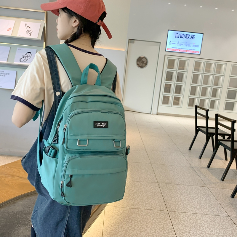 Backpack INS Nylon cloth School bags SchoolBags Backpack Large quantity discount Wholesale customization welcome consulting, ordering! Specification drawing