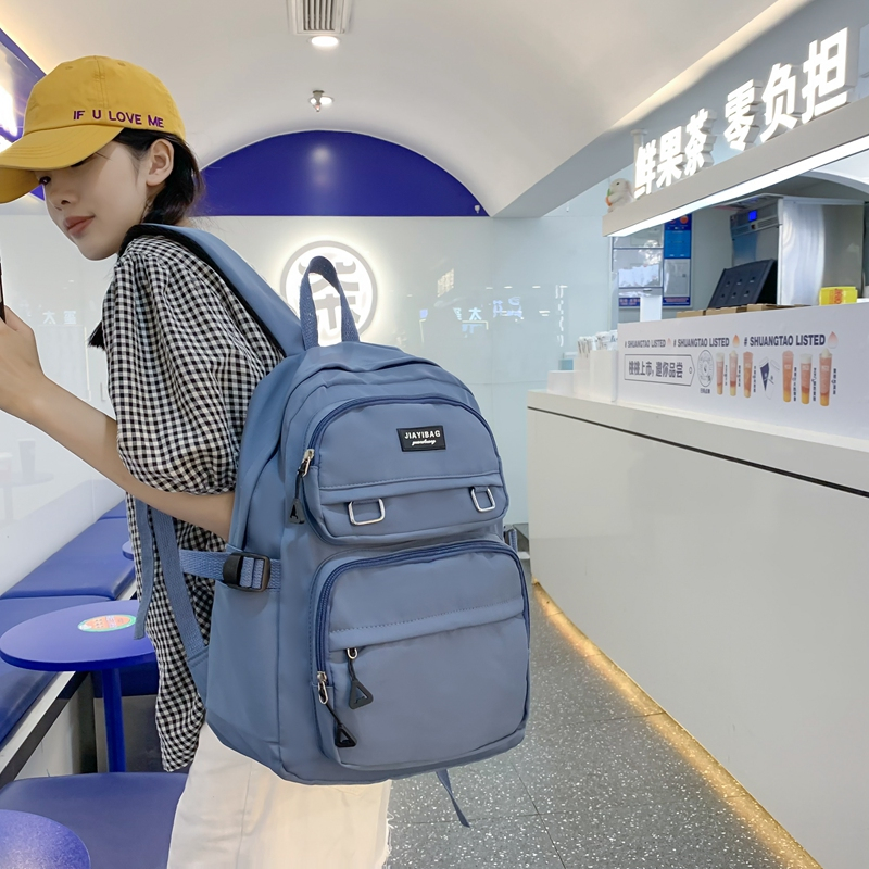 Backpack INS Nylon cloth School bags SchoolBags Backpack Large quantity discount Wholesale customization welcome consulting, ordering! Application Scenario