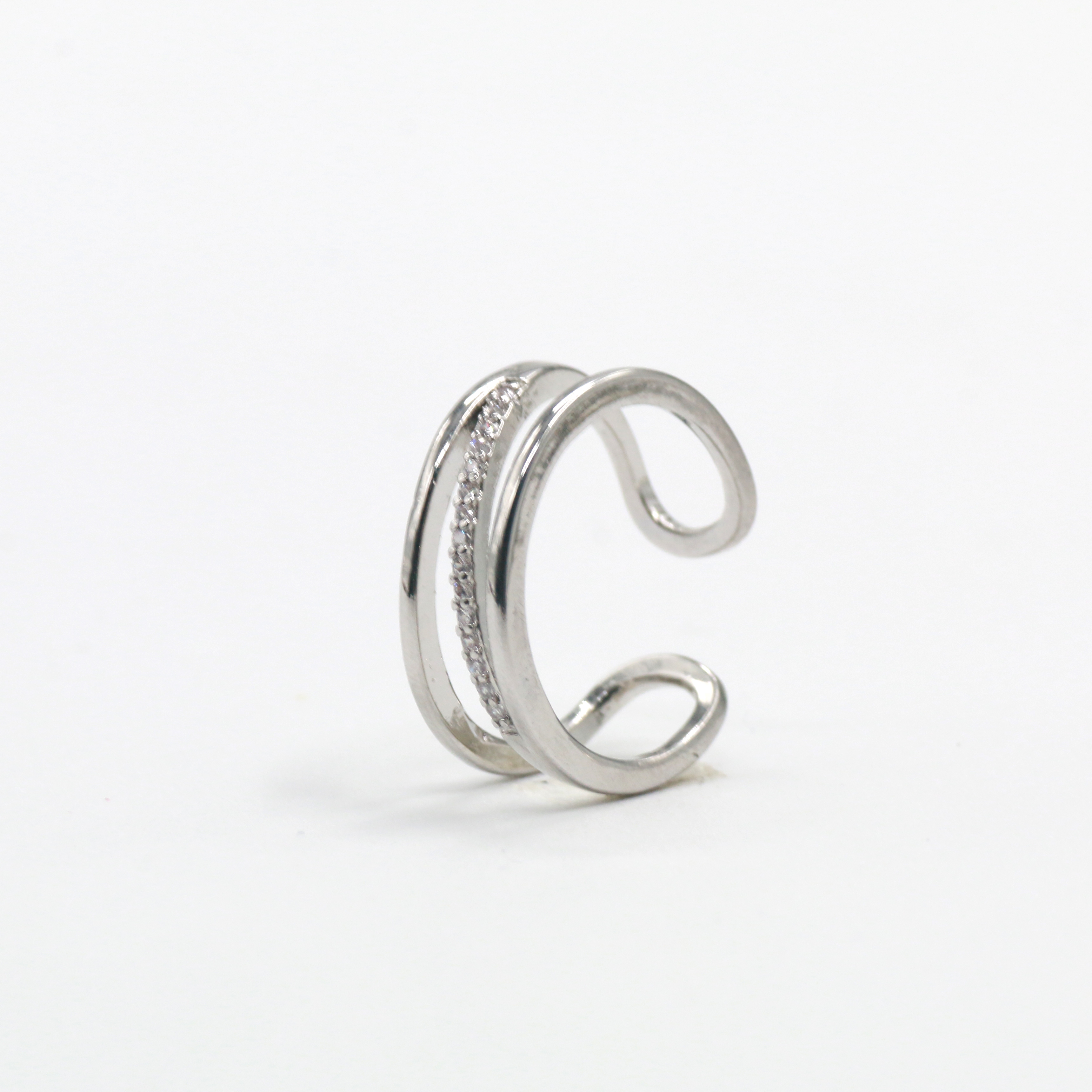 Copper zircon ring 16 thumbnail