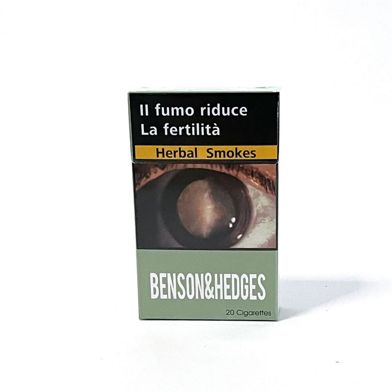 BENSON&HEDGES 茶烟男女礼品不含尼古丁粗支茶制替烟品茶叶代烟品椰子口味详情2