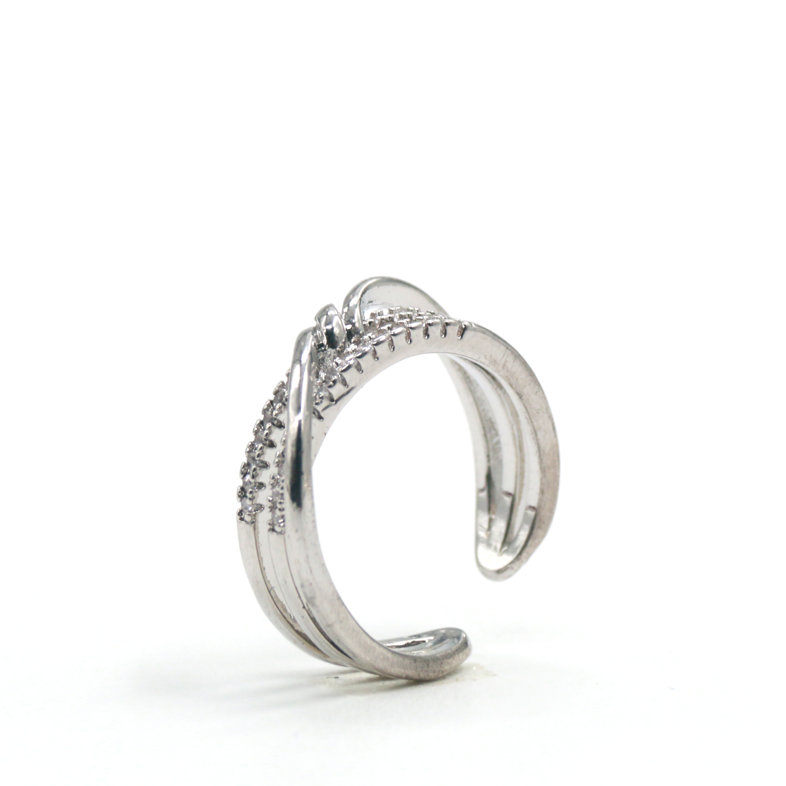 Copper zircon ring 10 thumbnail