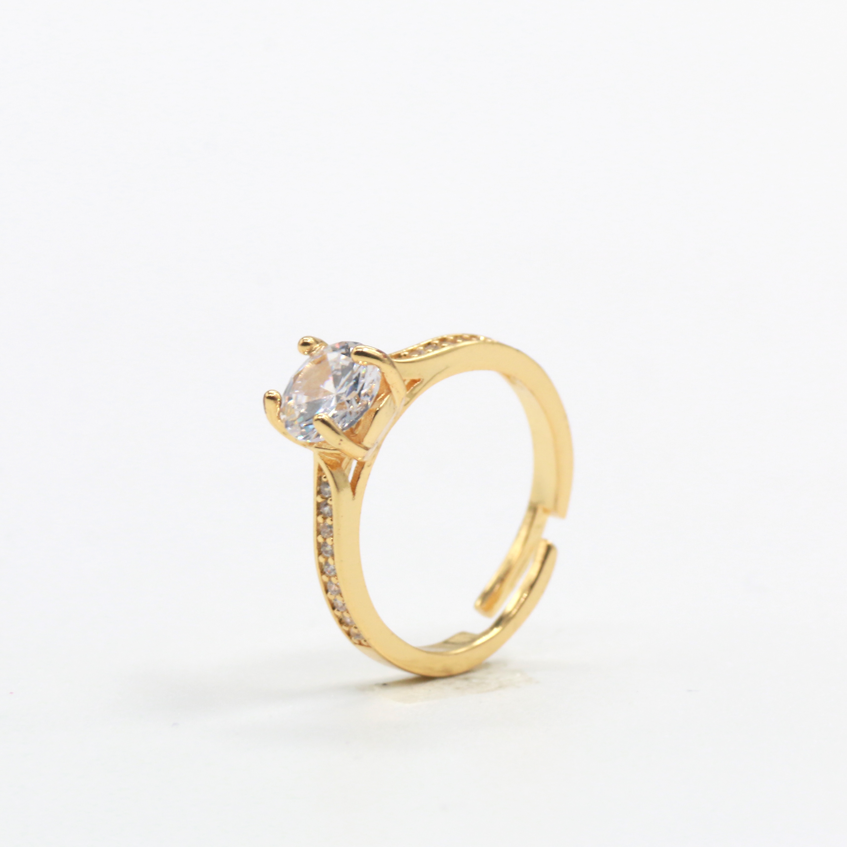 Copper zircon ring 13 thumbnail