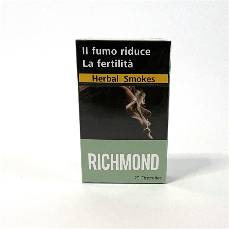 RICHMOND健康茶制替烟品不含尼古丁代烟品 通用茶烟包邮薄荷口味详情1