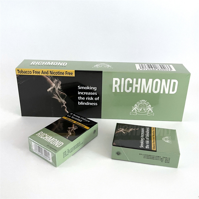 RICHMOND健康茶制替烟品不含尼古丁代烟品 通用茶烟包邮薄荷口味详情7