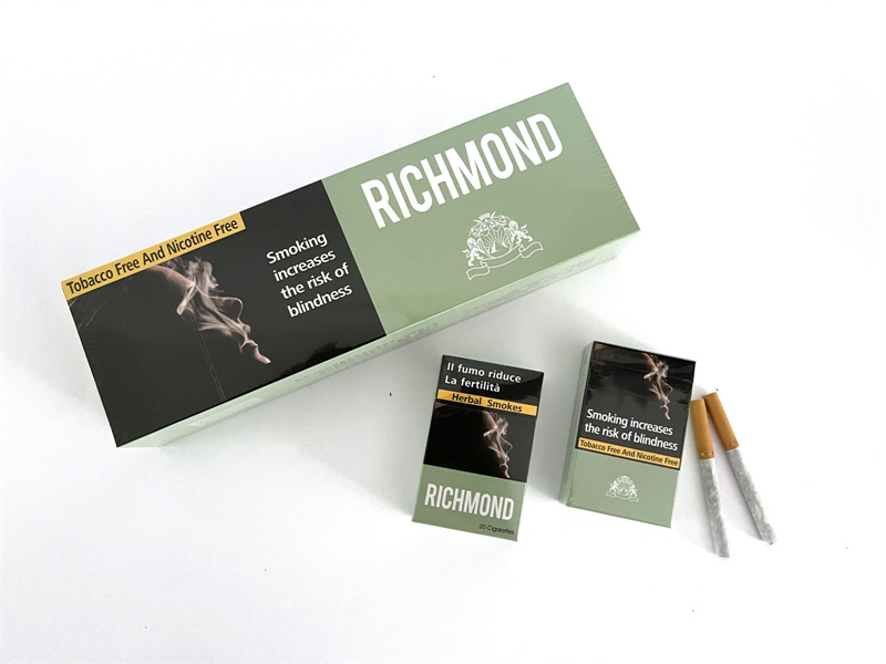 RICHMOND健康茶制替烟品不含尼古丁代烟品 通用茶烟包邮薄荷口味详情9