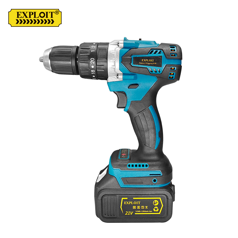 EXPLOIT 12V direct push double speed brush electric drill (handle letting) YDZ241005
