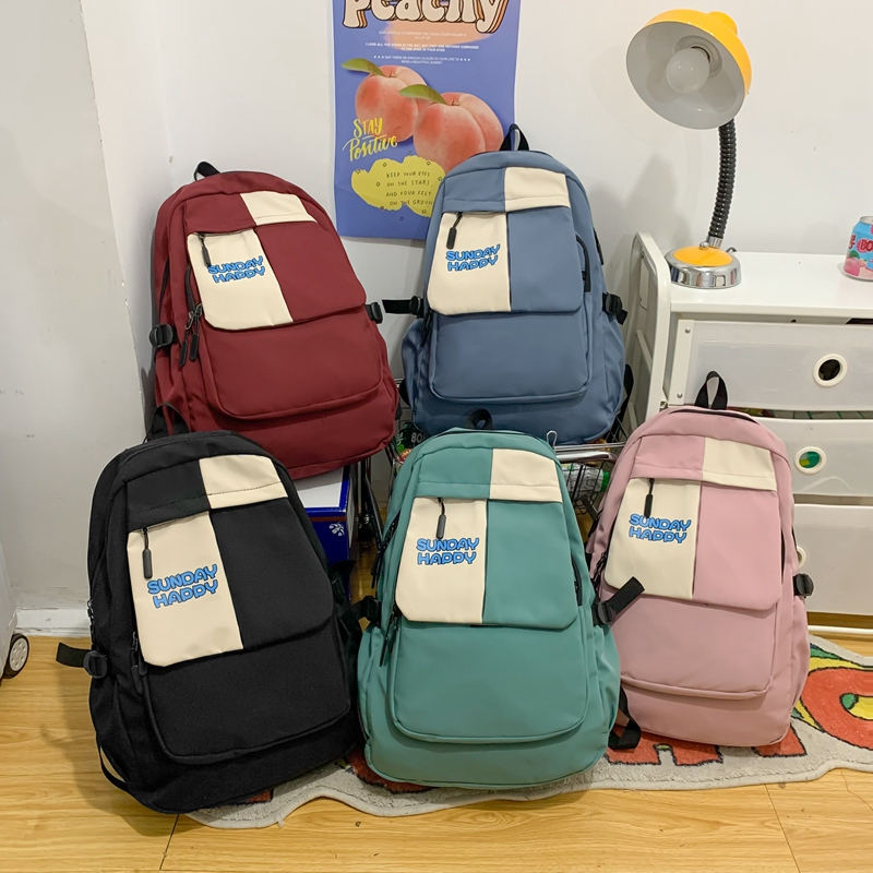Backpack Nylon cloth backpack Large quantity discount explosion-style SchoolBags Wholesale customization welcome consulting, ordering! full figure