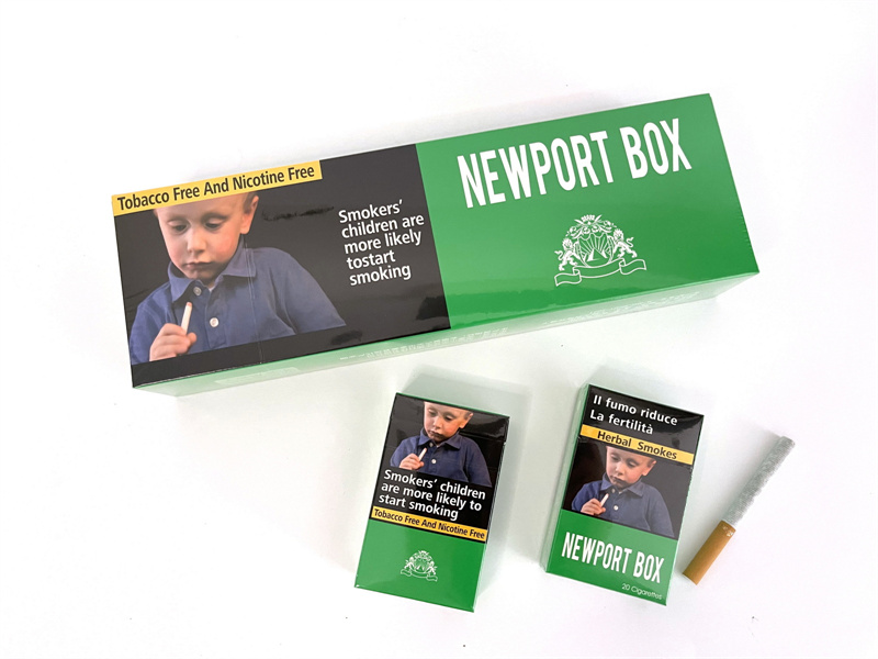 NEWPORT BOX新品茶烟健康茶制替烟品不含尼古丁粗支茶叶代烟品薄荷口味 详情4