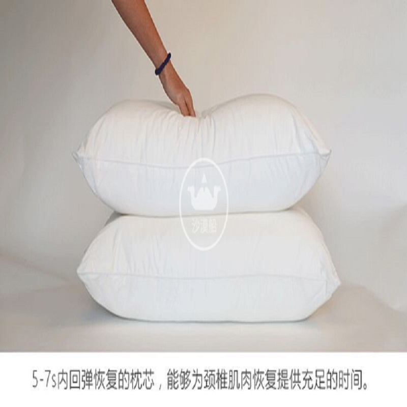 酒店床上用品赛羽绒枕芯枕头不塌陷不变形高回弹真空包装 民宿 详情7