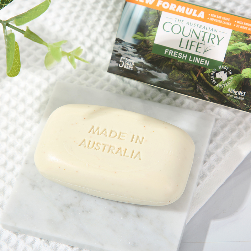 (Green Box View) Coconut oil soap for men thumbnail
