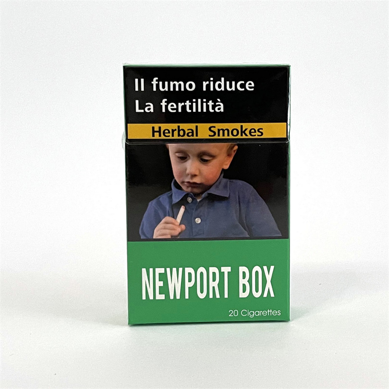 NEWPORT BOX新品茶烟健康茶制替烟品不含尼古丁粗支茶叶代烟品薄荷口味 详情图2