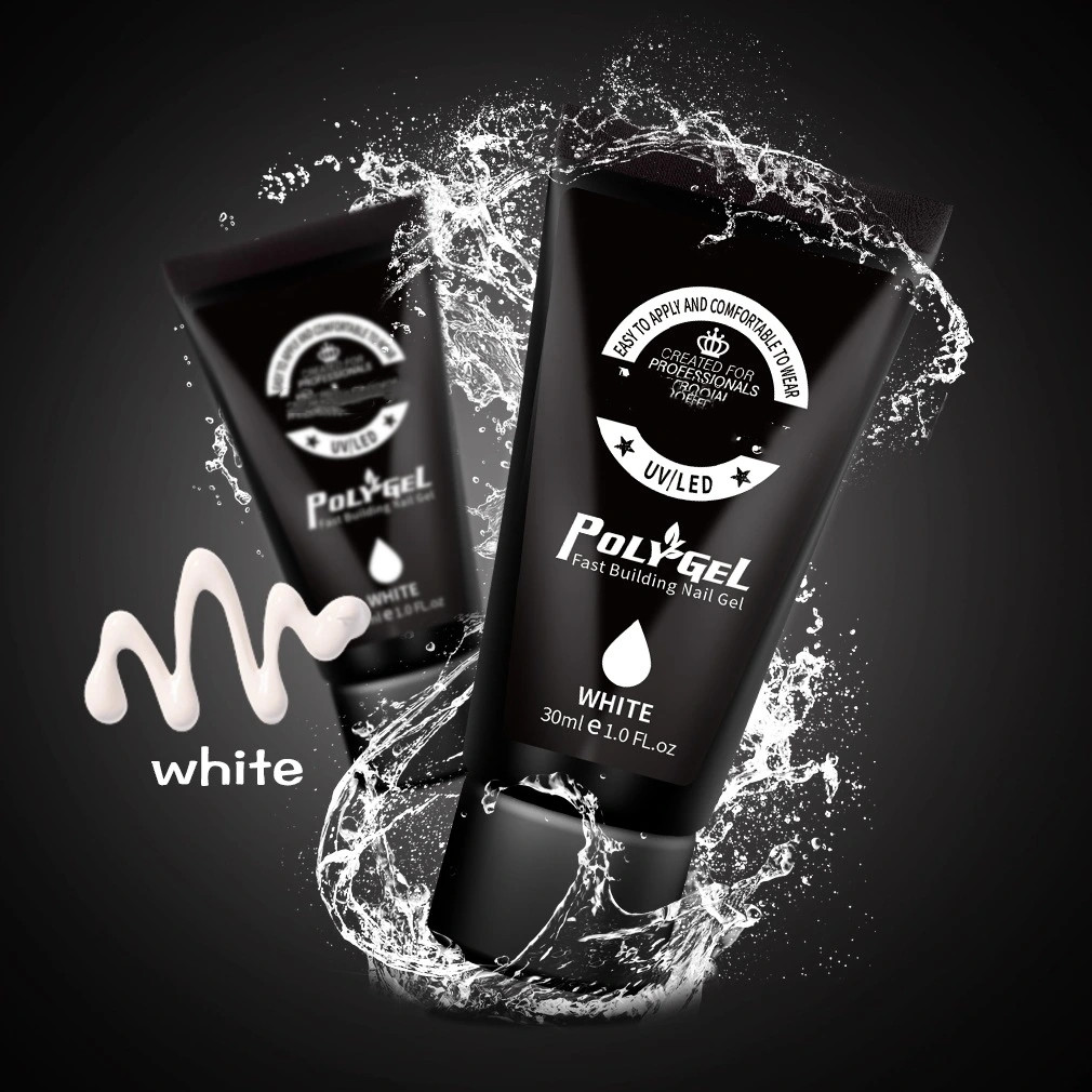 Factory custom logo proofing crystal extension adhesive nail polish model adhesive extension paper free holder Specification drawing