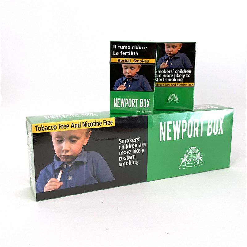 NEWPORT BOX新品茶烟健康茶制替烟品不含尼古丁粗支茶叶代烟品薄荷口味 详情图5