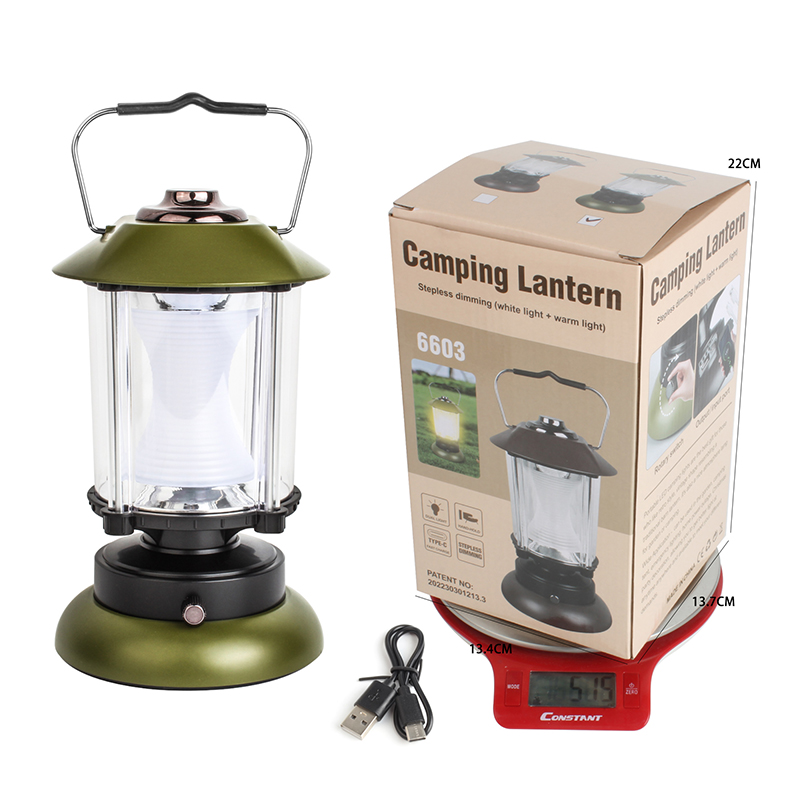 Outdoor camping lamp charging belt input portable campsite lamp multi-functional emergency household tent lamp Specification image