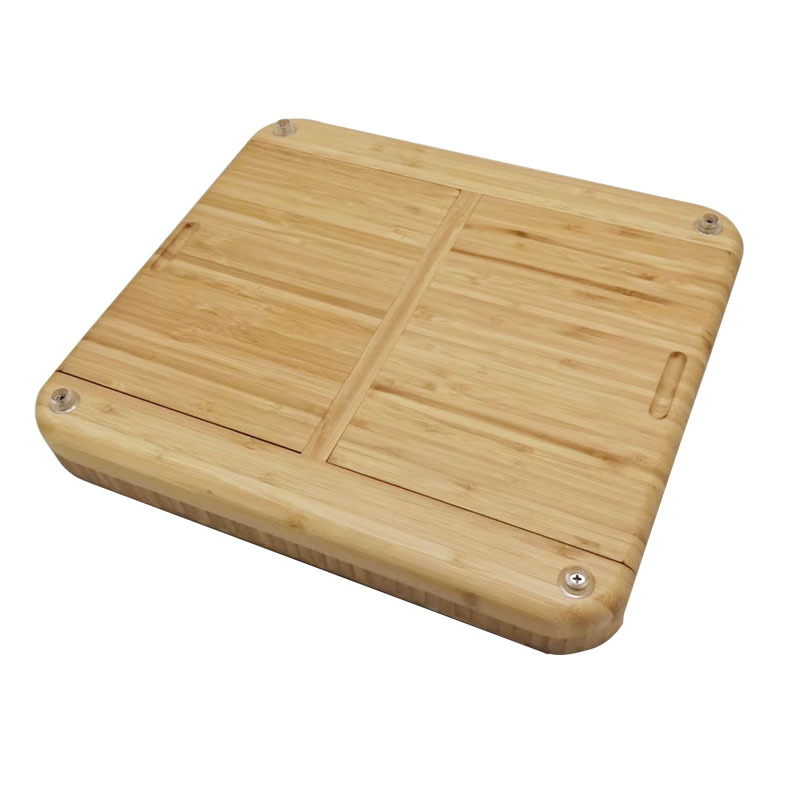Bamboo pizza tray set foreign trade