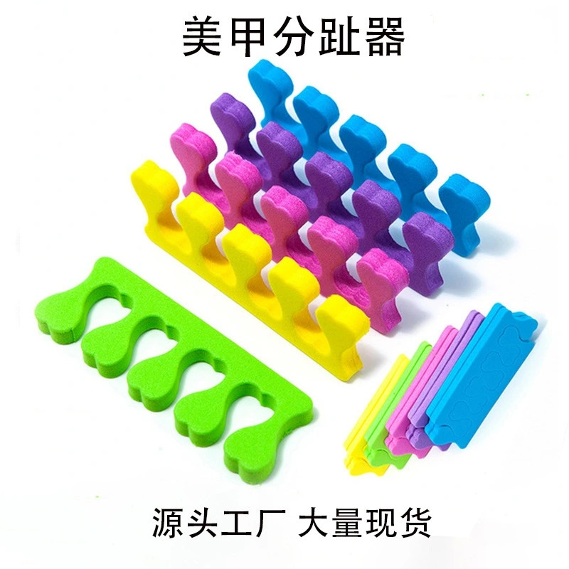 Toe divider Nail nail tool Sponge toe divider EVA heart finger divider Nail polish magic nail divider
