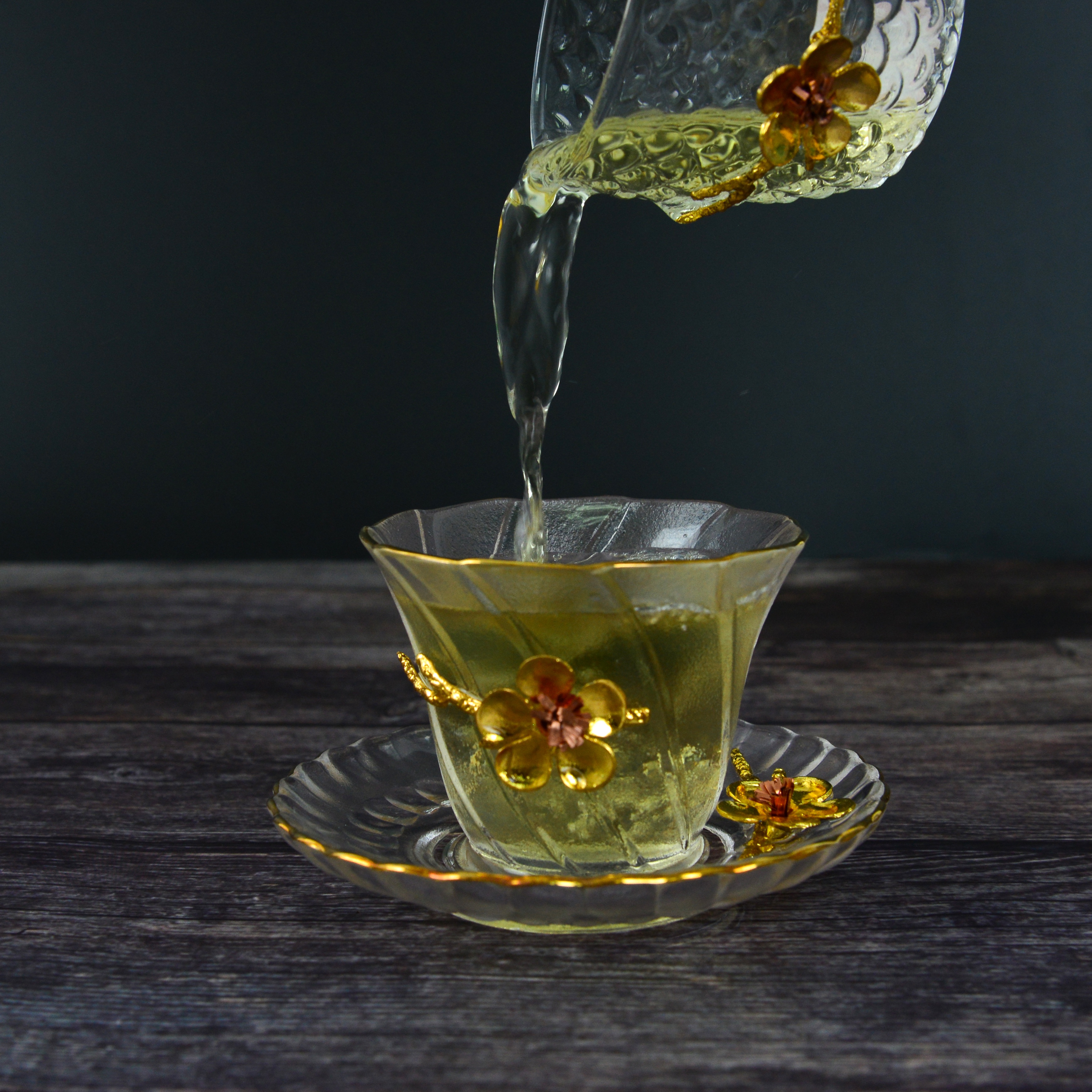 Fuyuan Glass International Trade City, Area D, 3Rd Floor 7820 Glass Products Creative Glass Tea Set 2 Application Scenario