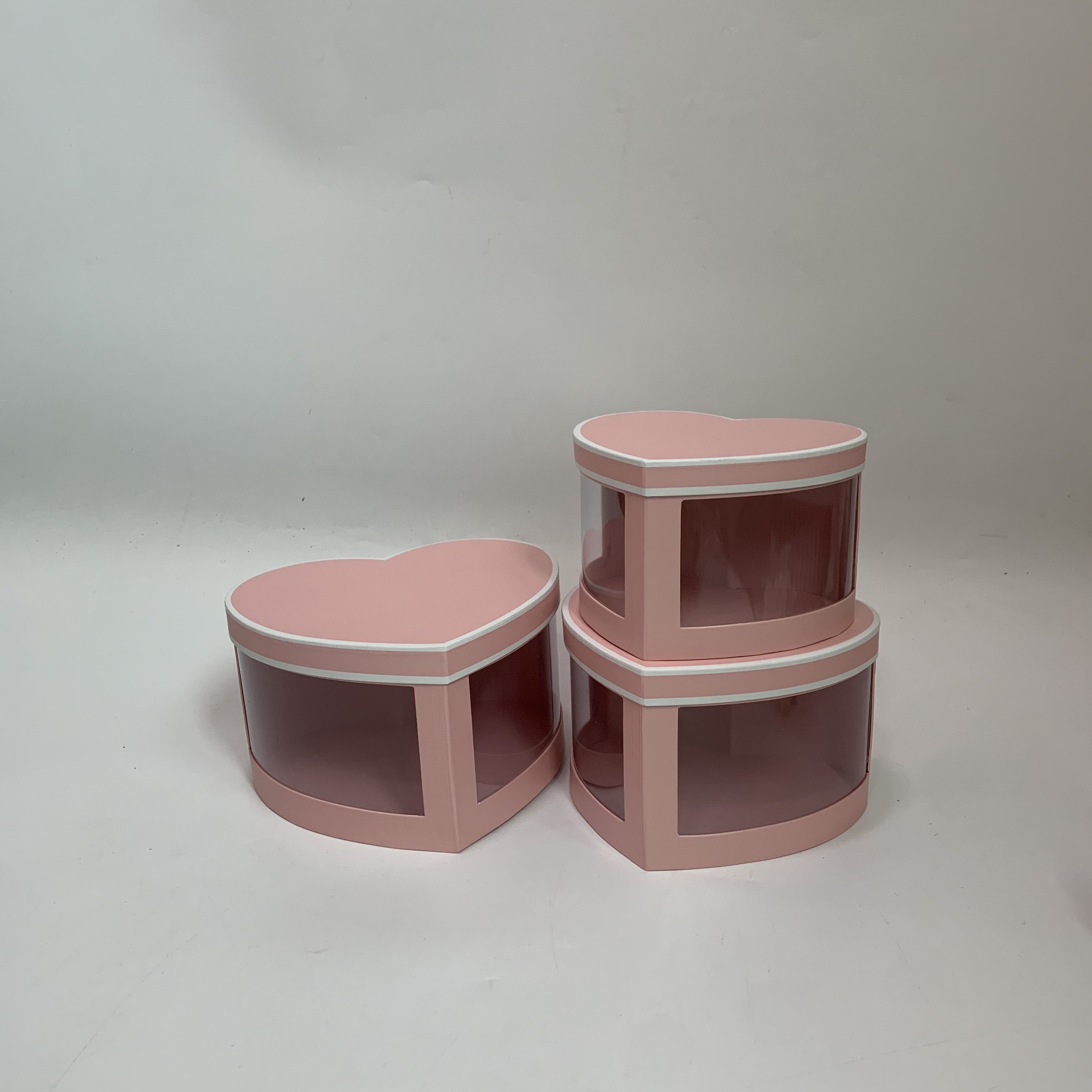Wena Hollow Love Gift Box Three-Piece Valentine's Day Flower Gift Box With Hand Gift Box Flower Box Gift Box