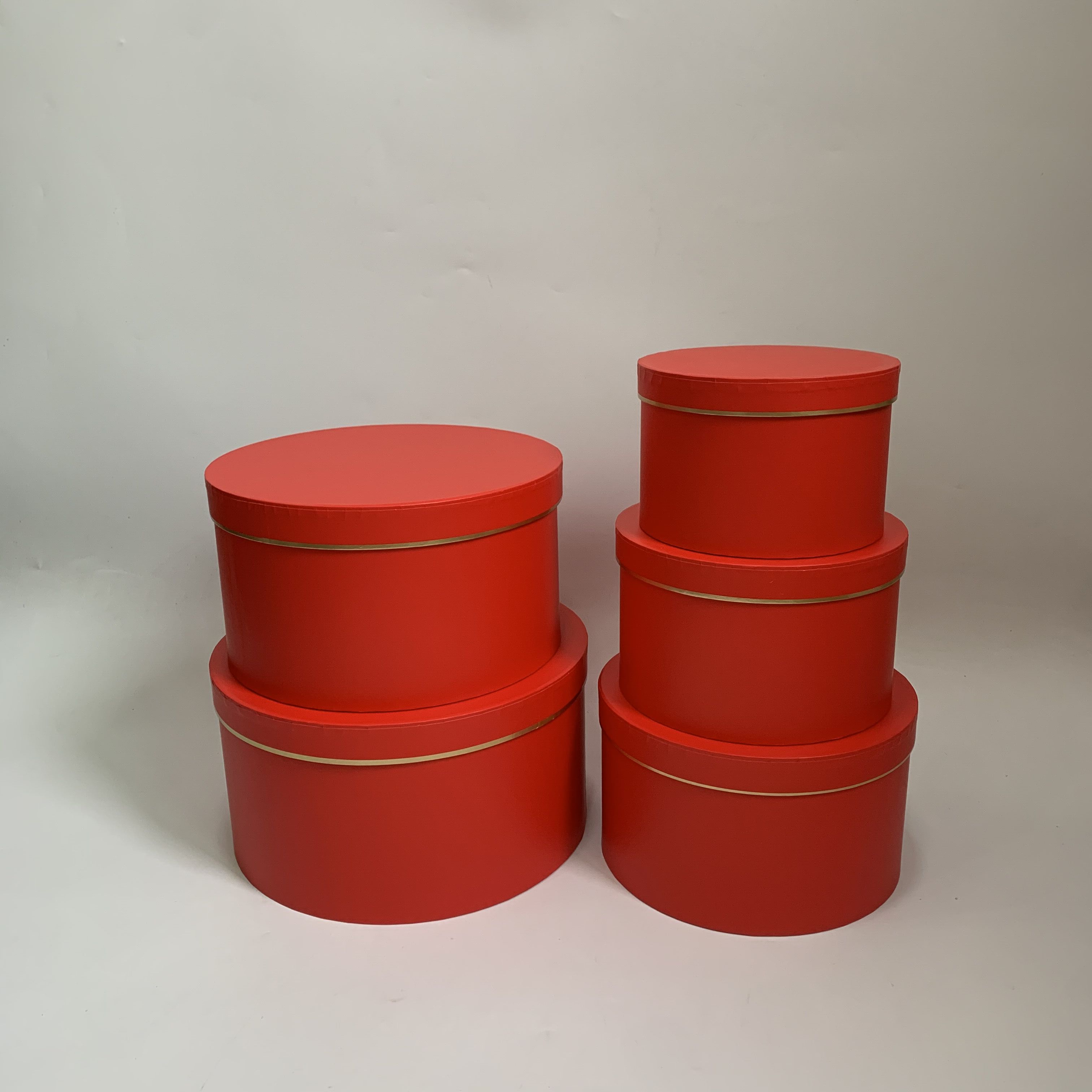 Wina Classic Round Set Of Five Flowers Gift Box Flower Box Hug Bucket Gift Box Application Scenario