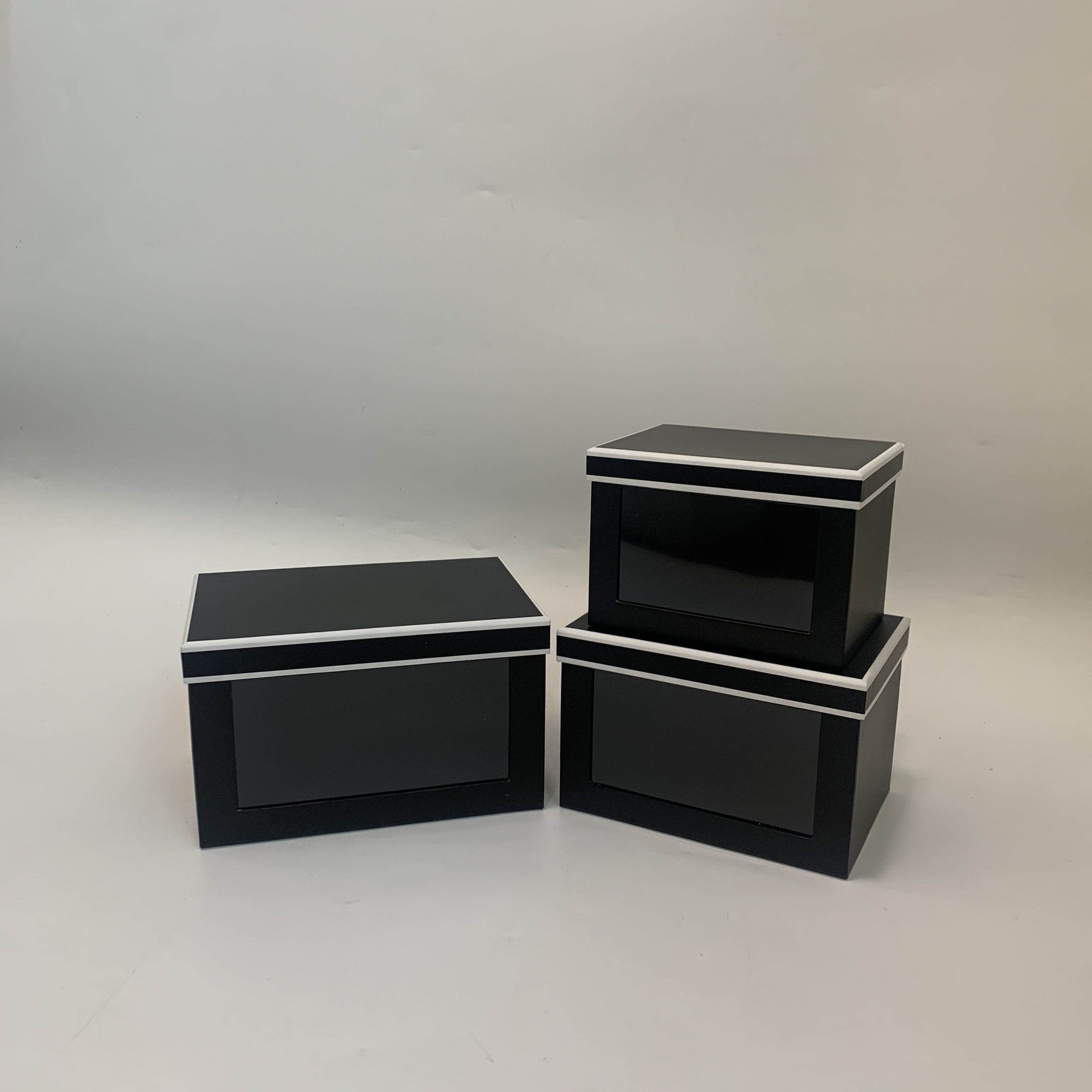 Wena Valentine's Day Flower Gift Box With Hand Gift Box Flower Box Gift Box Hollow Rectangular Gift Box Three Sets