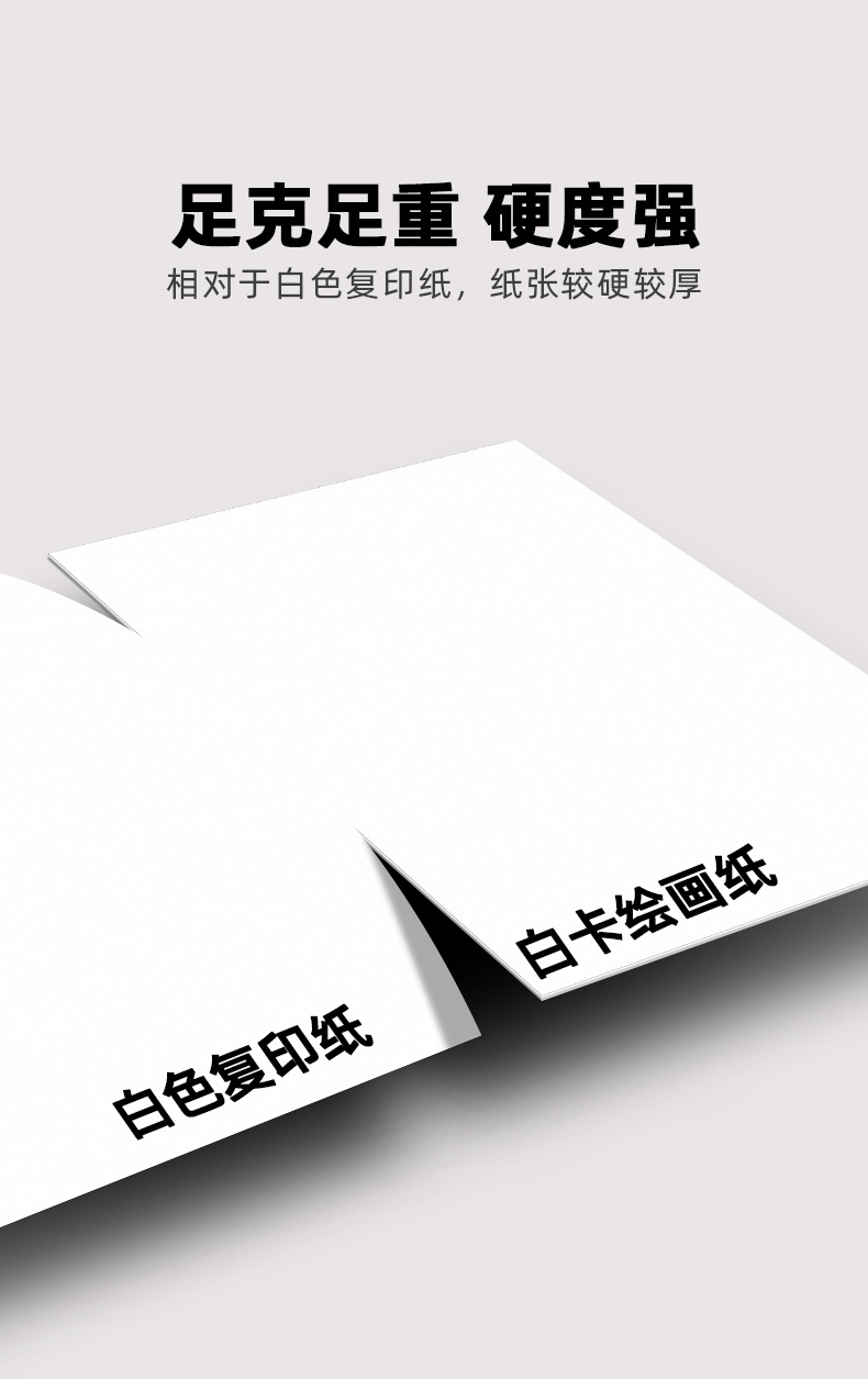 柯达Kodak白卡纸硬卡纸美术纸120克儿童纸手抄报绘图纸A4马克笔绘画手绘纸白卡绘画纸详情7
