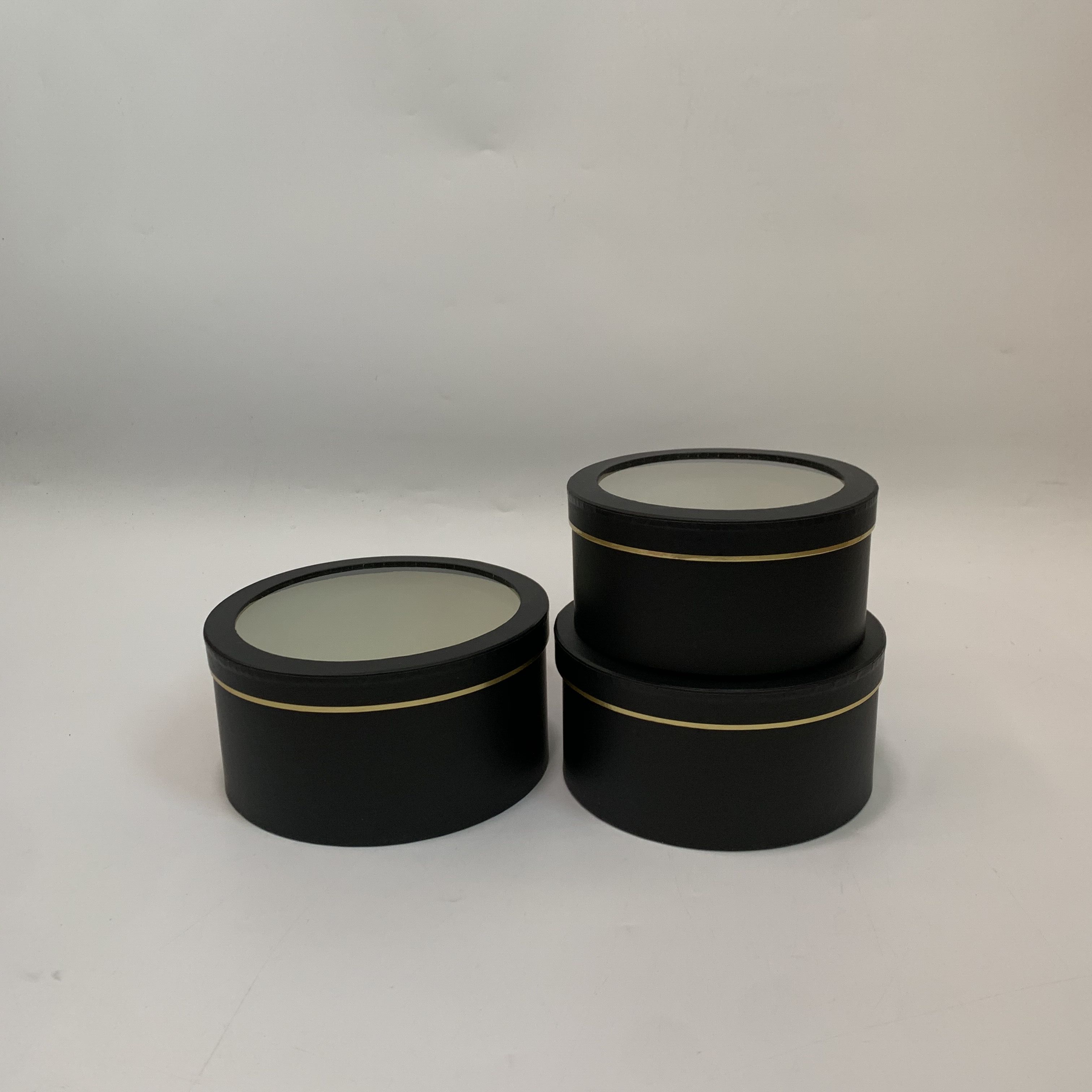 Wina Round Hollow Three-Piece Gift Box Three-Piece Gift Box Flower Box Flower Box With Hand Gift Box