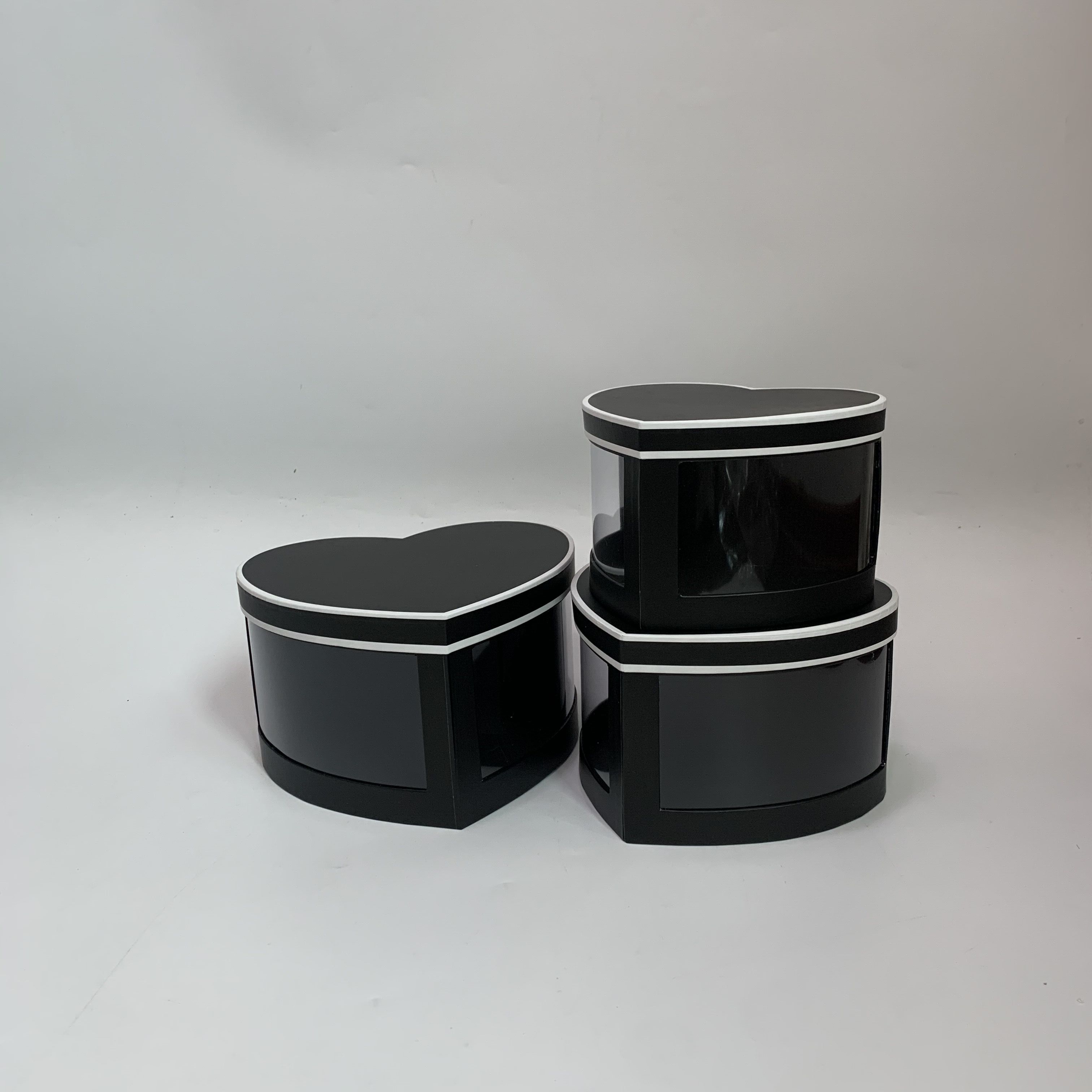 Wena Hollow Love Gift Box Three-Piece Valentine's Day Flower Gift Box With Hand Gift Box Flower Box Gift Box Specification drawing