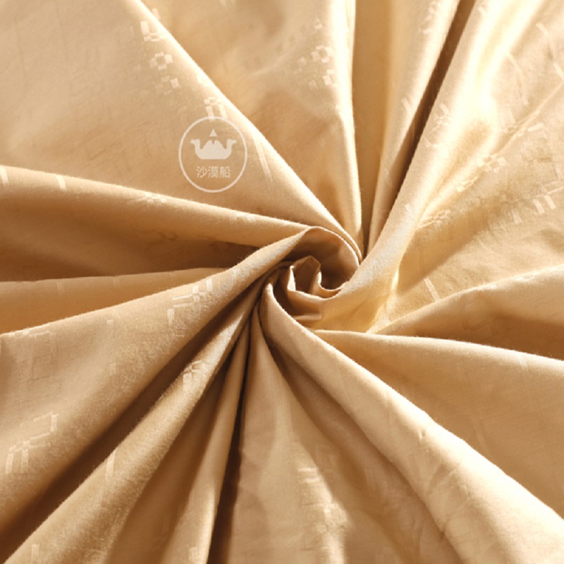 HotelBeddingins Mocha Heart Light Luxury Series High-end European brocade jacquard hotel linen bedding four-piece set All-cotton pure cotton quilt cover bed sheet pic 9