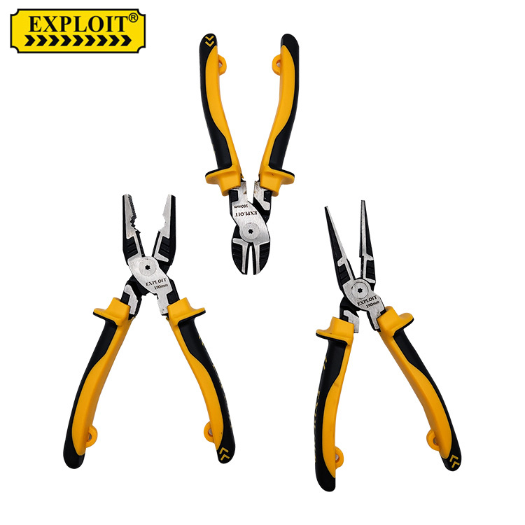 EXPLOIT  Natural color pliers set 3PCS  QZS901001 full figure