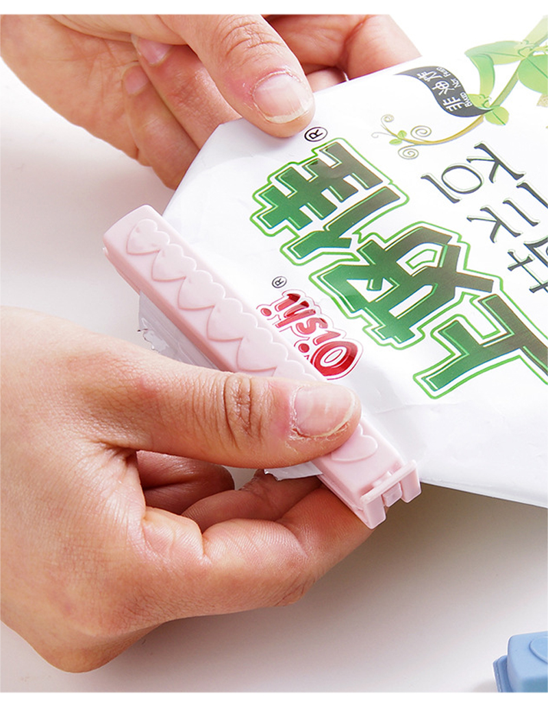 封口夹塑料厨房食品保鲜袋食物袋防潮密封夹大号奶粉茶叶零食夹子详情6