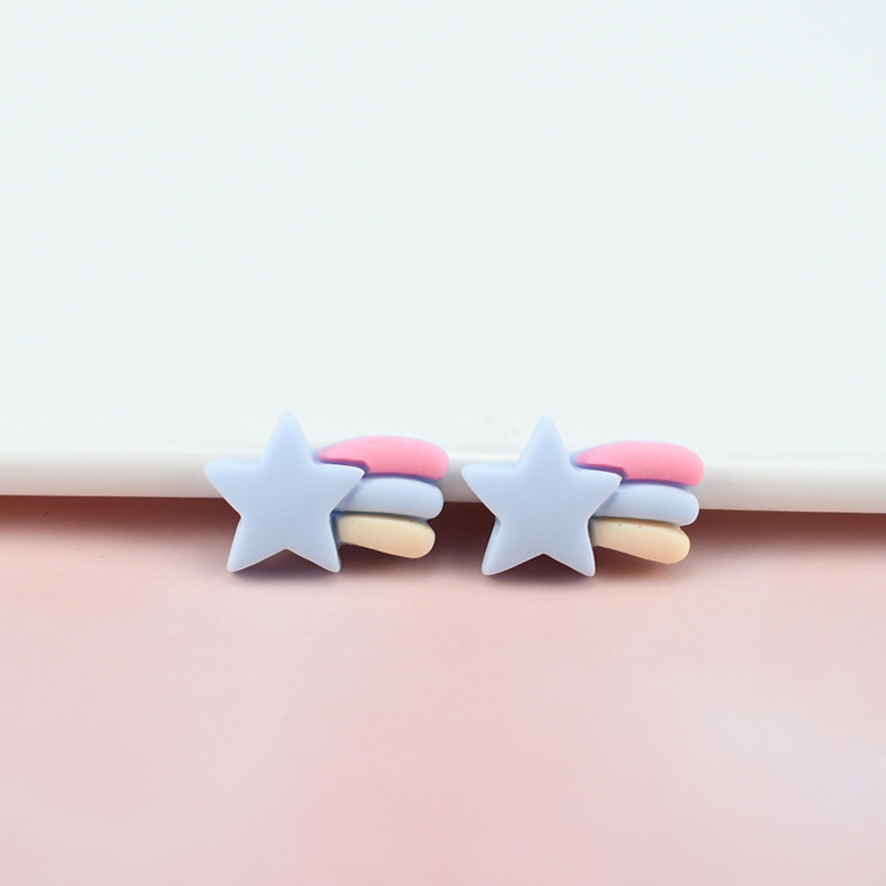 (A Pack Of 500) Hot Color Meteor Resin Accessories Clothing Children's Hairpin Accessories Diy Mobile Phone Case Patch Wholesale details Picture