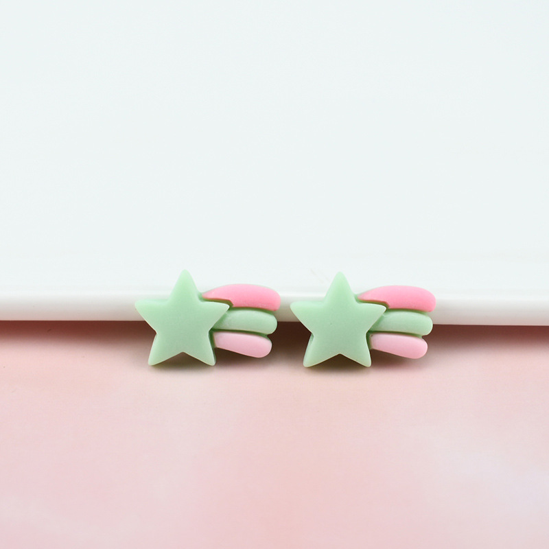 (A Pack Of 500) Hot Color Meteor Resin Accessories Clothing Children's Hairpin Accessories Diy Mobile Phone Case Patch Wholesale Item Picture