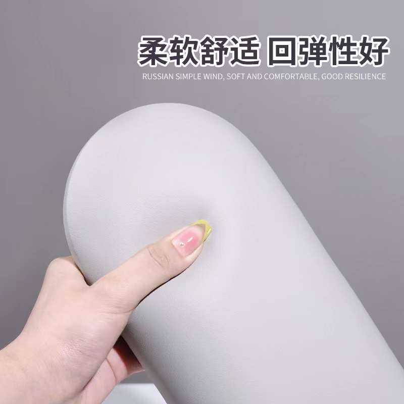 Russian-style minimalist nail art leather hand pillow pic 1