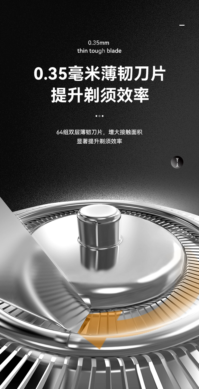 跨境厂家直销剃须刀 科美KM-5080电动剃须刀防水修容剃须刀刮胡刀详情4