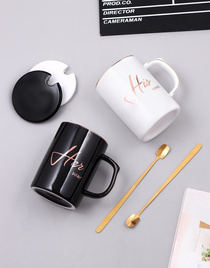 Nordic light luxury ceramic water set with tray European domestic living room tea set drinking cup water cup kettle set