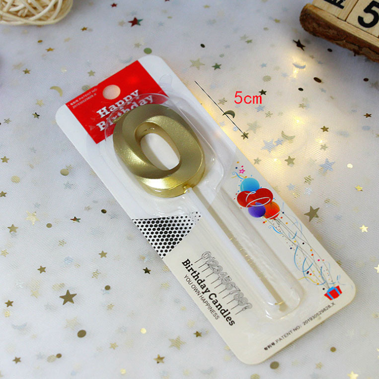 香槟色数字蜡烛歌剧院生日数字蛋糕装饰蜡烛 0-9派对装扮生日蜡烛详情5