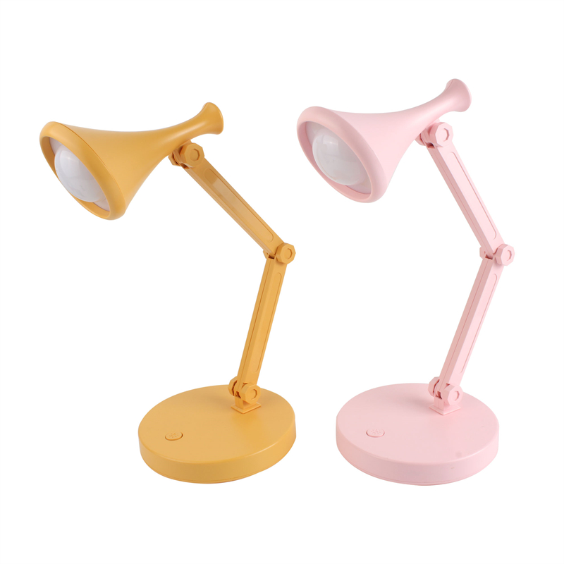 创意北欧风LED折叠台灯护眼桌面学生学习台灯便携宿舍床头小夜灯详情5