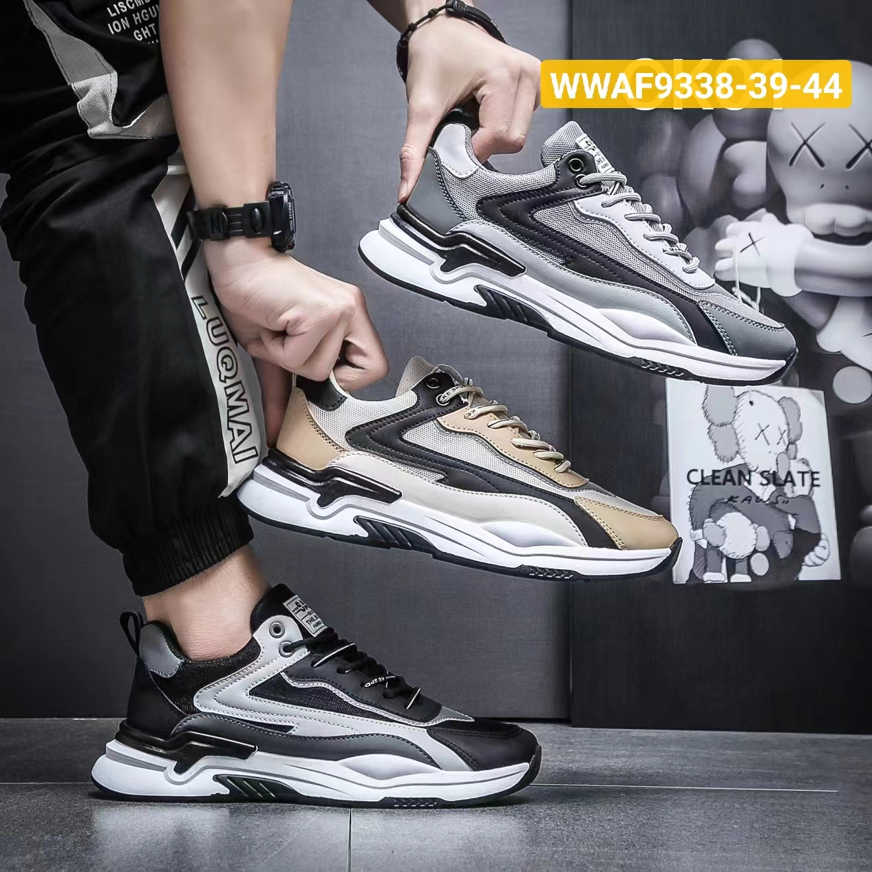 Men's sports shoes 2022 new walking shoes