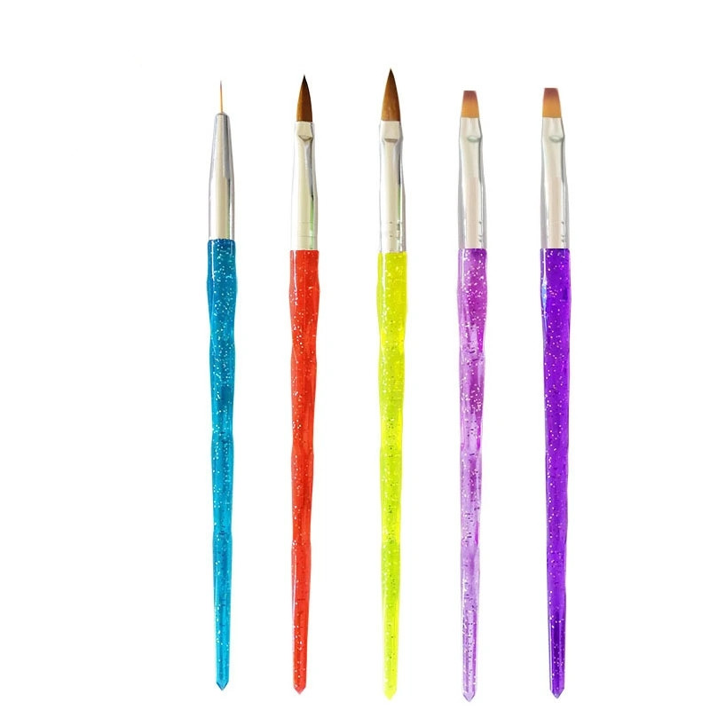 Nail Factory Glitter, glitter rod, crystal pen, engraved pen, painted pen, 5 sets of nail tools, DIY nail art set
