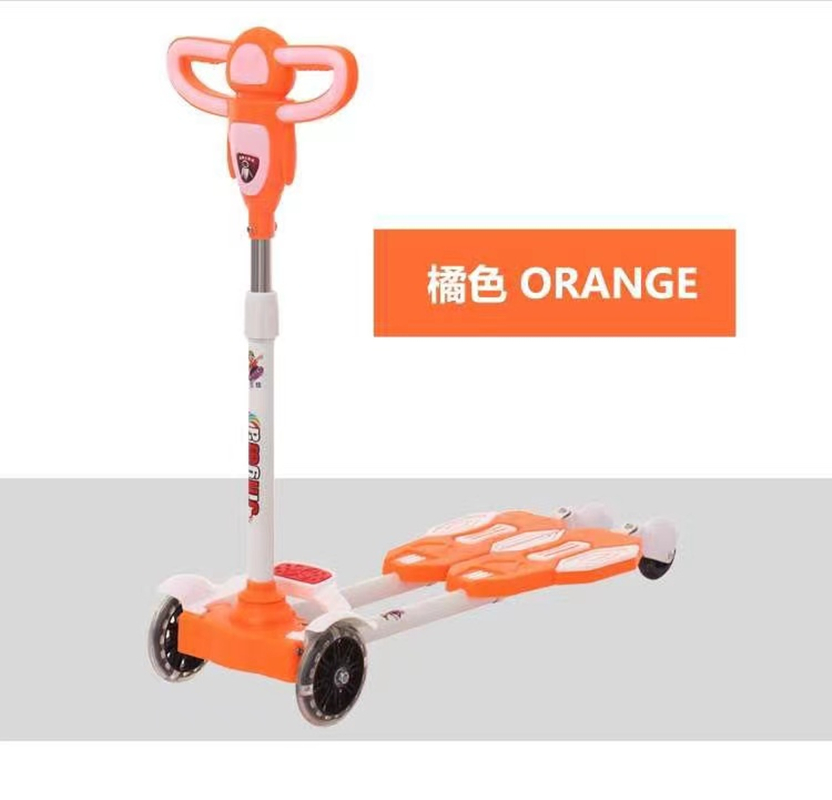 New scooter children's scooter toy car buggy frog scooter manufacturers direct multi-color thumbnail
