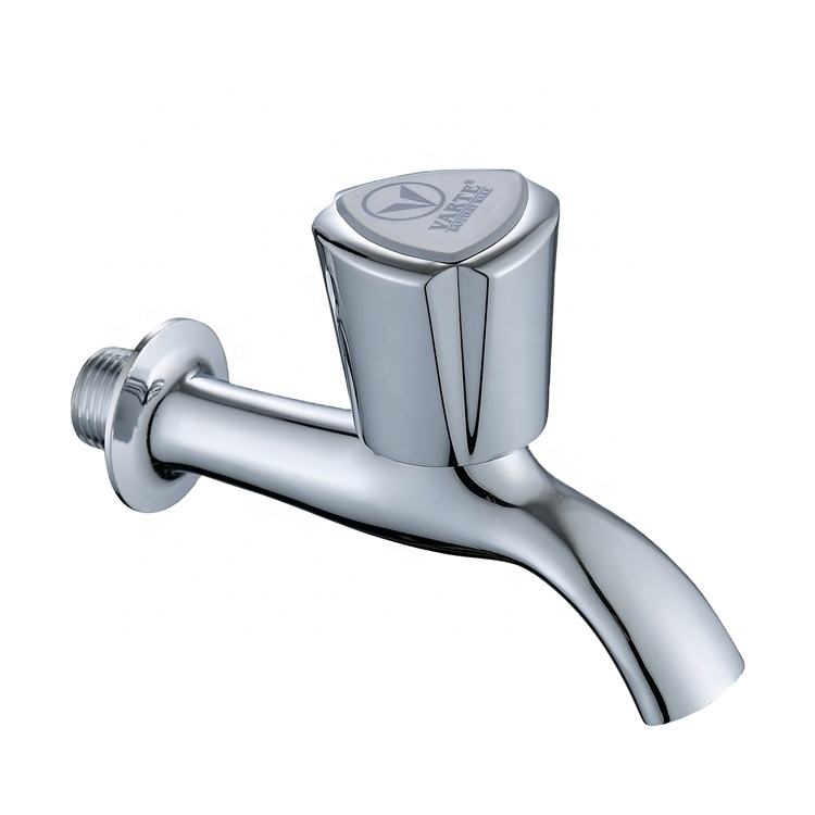New Design Popular Single Handle Wall Mounted Factory Supply Kitchen Washing Machine Faucet Bibcock Water Tap