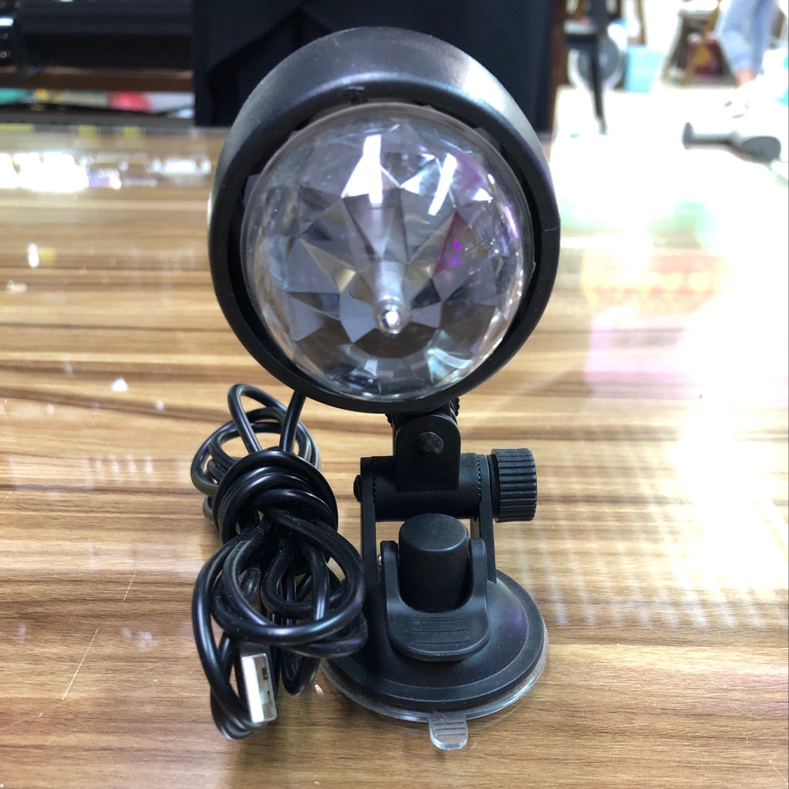 K521 Suction cup crystal ball full figure