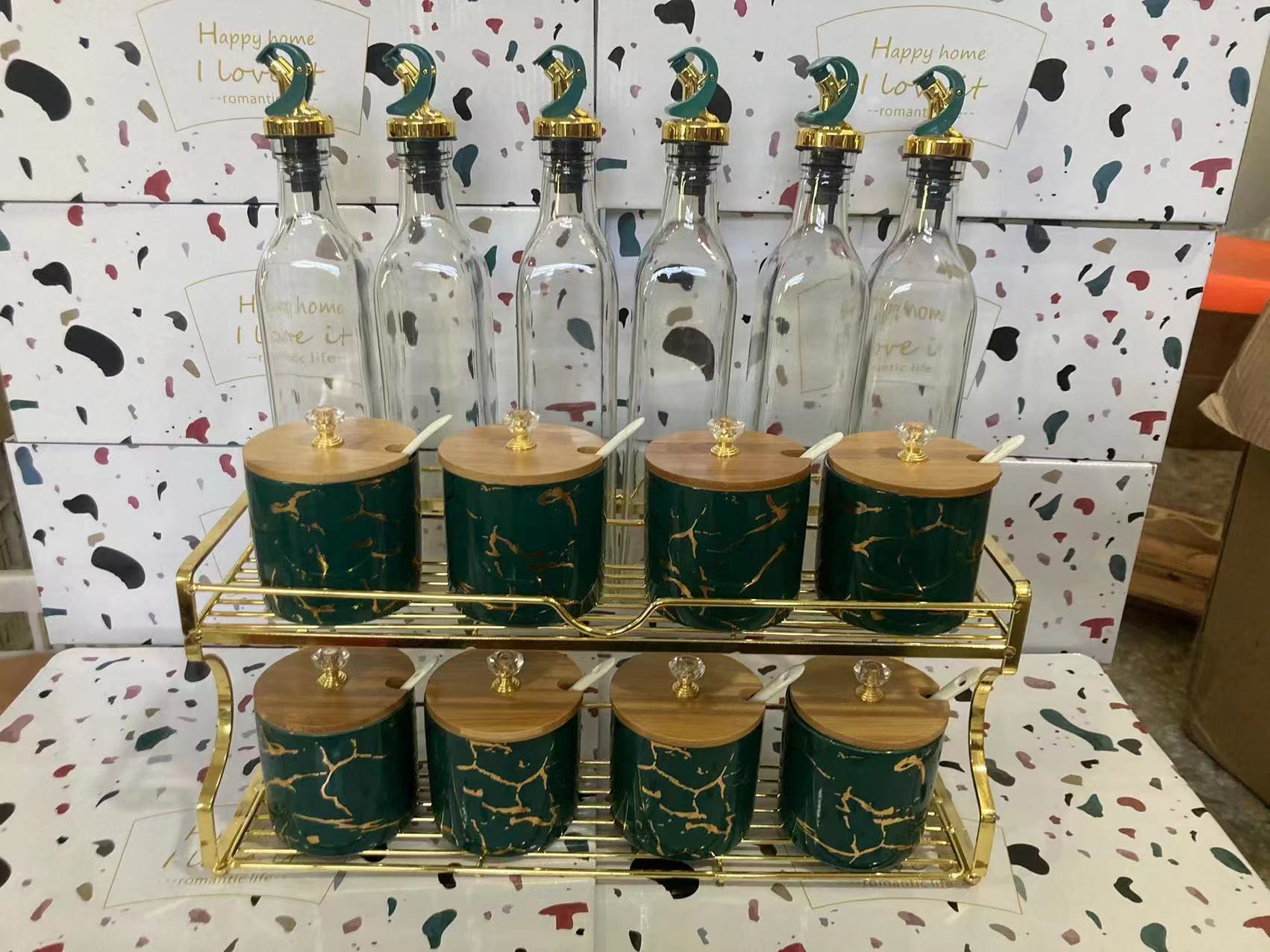 Seasoning combination set seasoning jar seasoning jar seasoning jar set seasoning jar kitchen container container combination storage box thumbnail